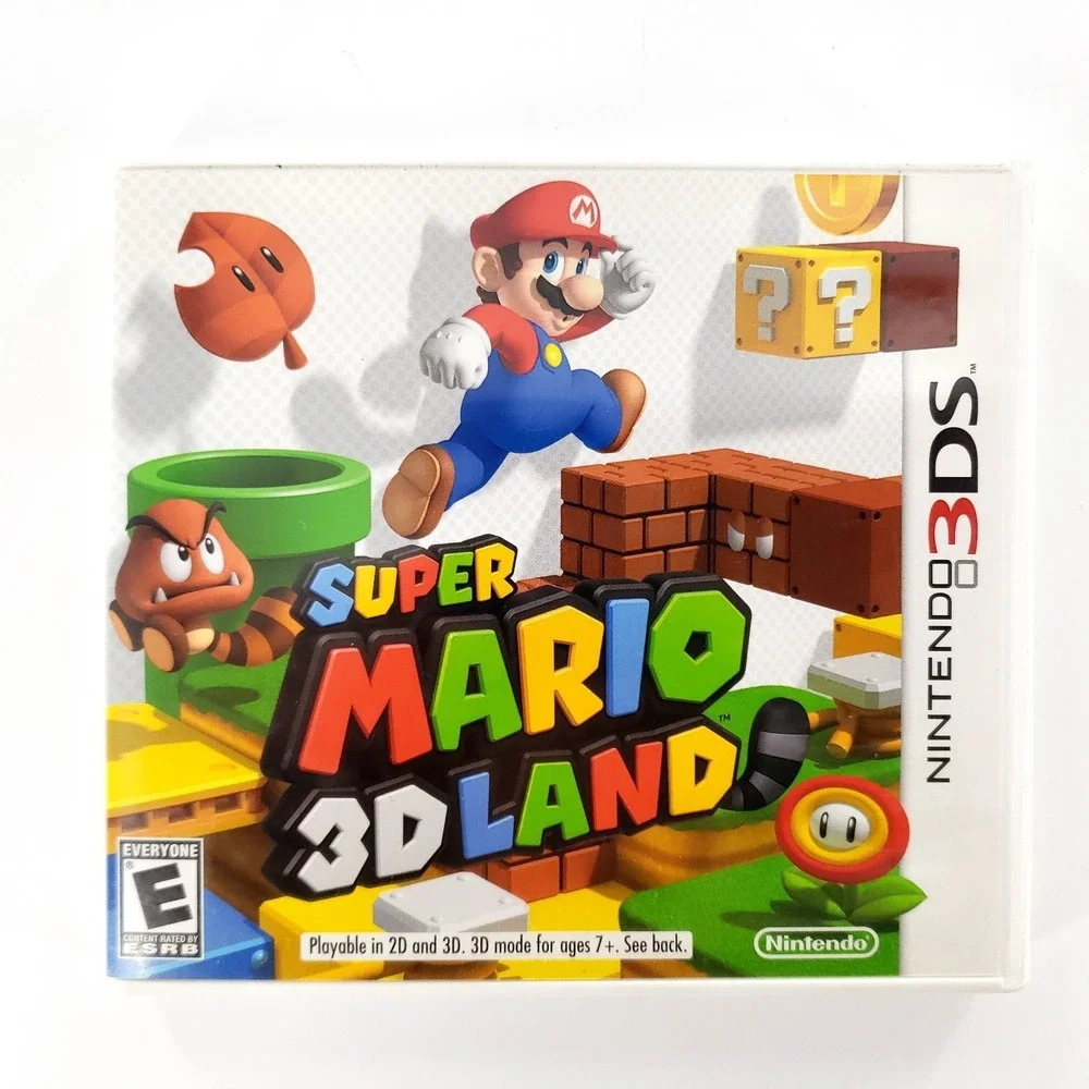 Super Mario 3D Land (Nintendo 3DS, 2011) Authentic Complete Tested & Works